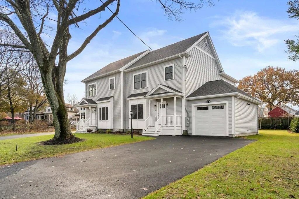 New construction home at 19 Nahant Street, Wakefield MA, built by Ferragamo Builders